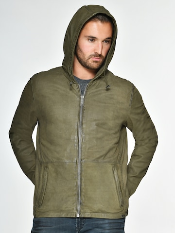 Maze Between-Season Jacket 'Baton ' in Green: front