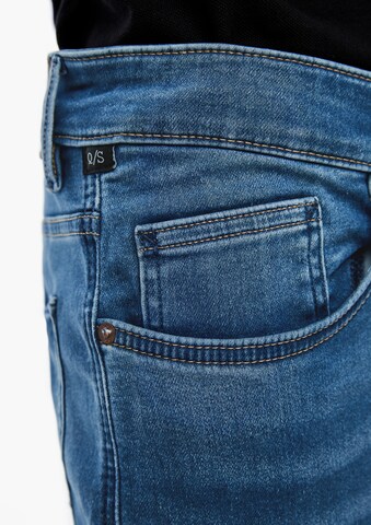 QS Regular Jeans in Blau