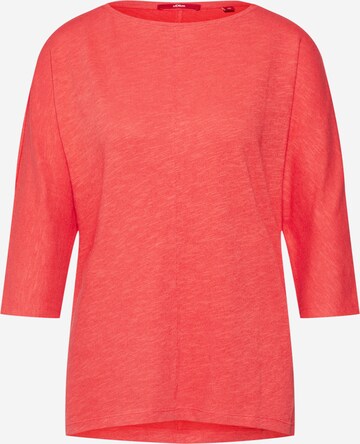 s.Oliver Shirt in Rood: voorkant