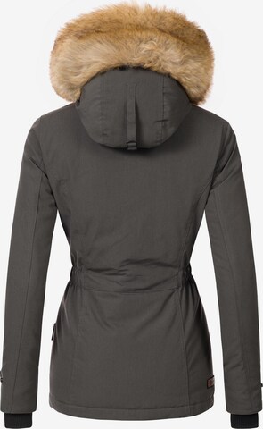 NAVAHOO Зимняя куртка 'Laura' в Серый