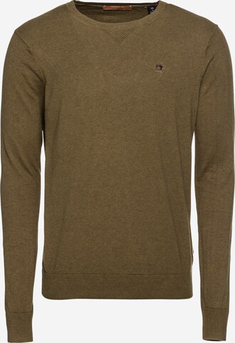 SCOTCH & SODA Sweter 'Classic' w kolorze zielony: przód