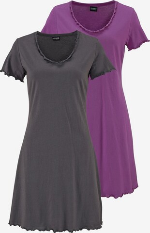 VIVANCE - Camiseta de noche en gris: frente