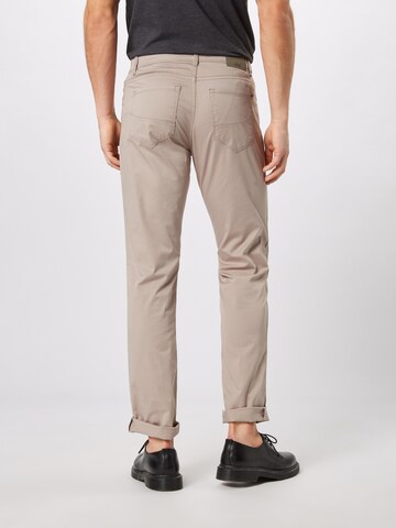 BRAX Slimfit Spodnie w kolorze beżowy: tył