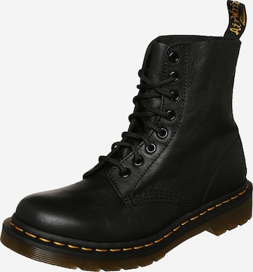 Boots stringati 'Pascal' di Dr. Martens in nero: frontale