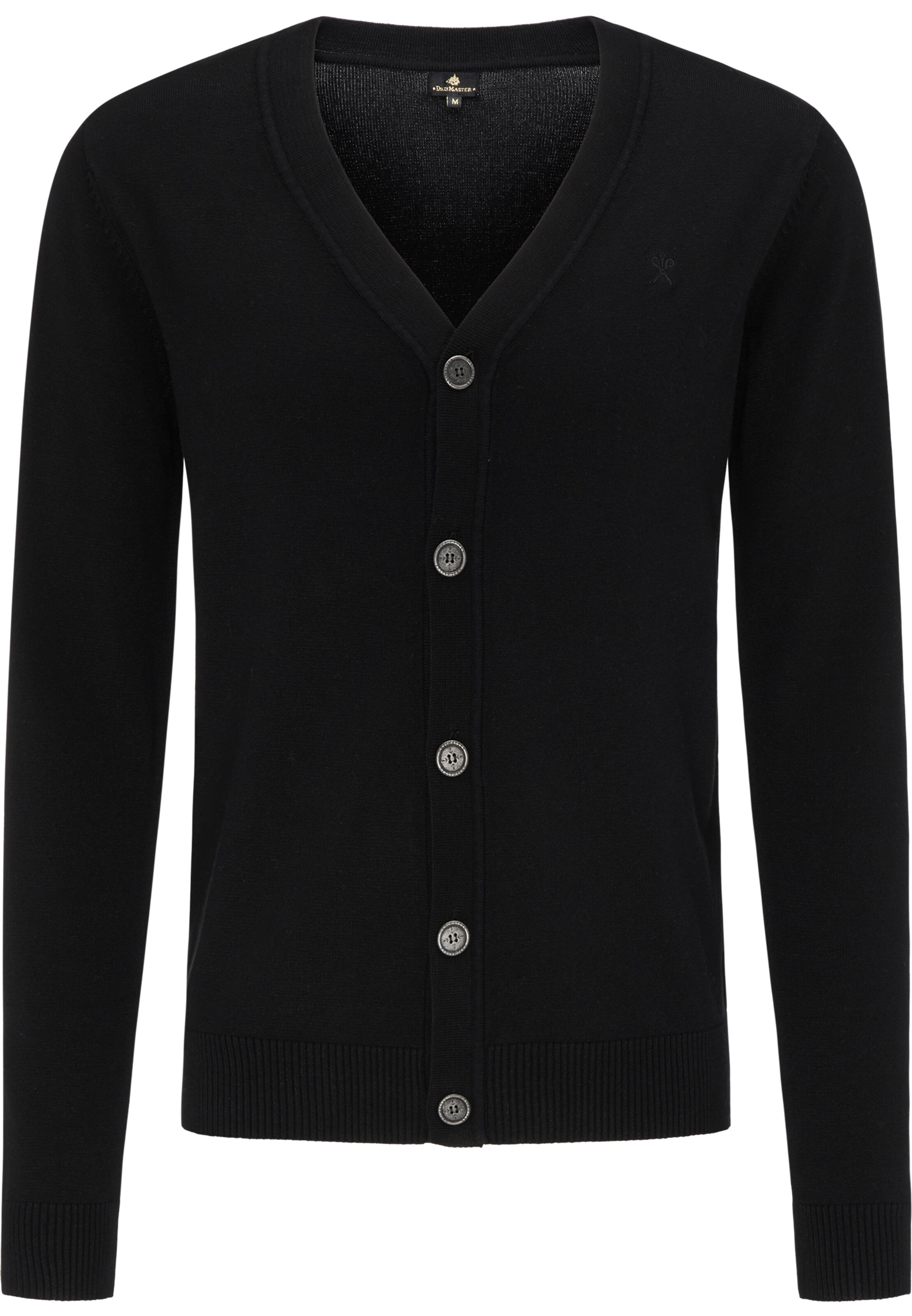 DREIMASTER - Gebreid vest in de kleur Zwart