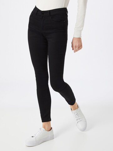 JDY Skinny Jeans 'NIKKI' in Zwart: voorkant