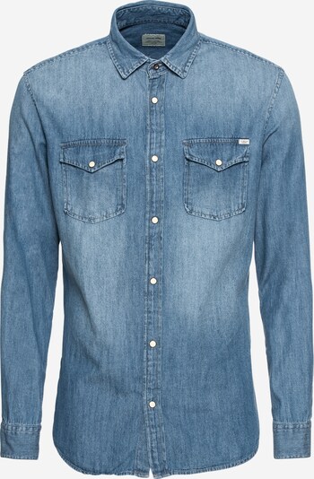 JACK & JONES Srajca 'Sheridan' | moder denim barva, Prikaz izdelka