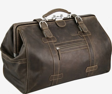 Sac de sport 'Westcoast' Greenland Nature en marron : devant