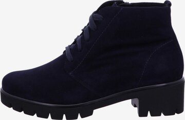 SEMLER Lace-Up Ankle Boots in Blue