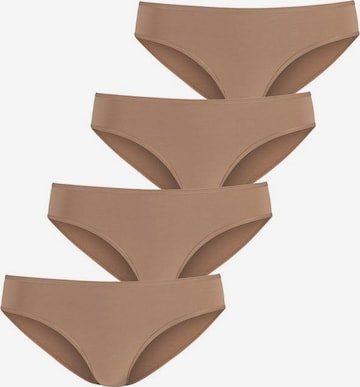 LASCANA Panty in Brown: front