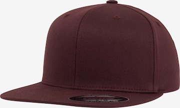 Casquette Flexfit en rouge : devant