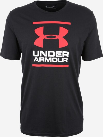 UNDER ARMOUR Performance Shirt 'GL Foundation' in Light red / Black / White, Item view