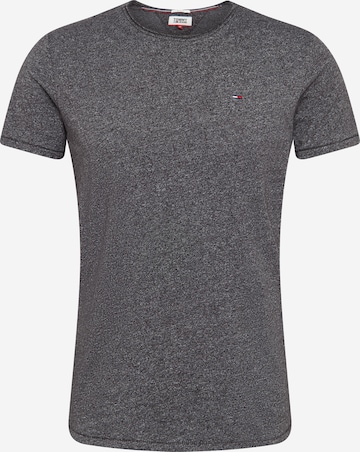 Coupe regular T-Shirt 'Jaspe' Tommy Jeans en gris : devant