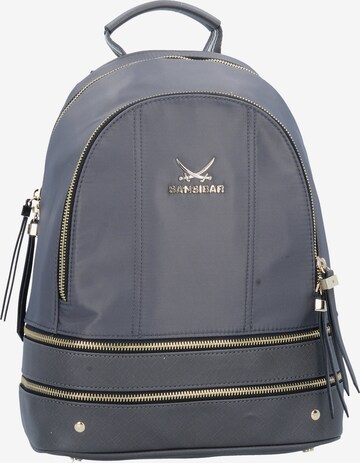 SANSIBAR Rucksack 'City' in Grau