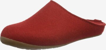 HAFLINGER Slippers in Red: front