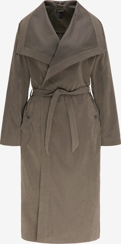 DreiMaster Vintage Демисезонное пальто в Серый: спереди