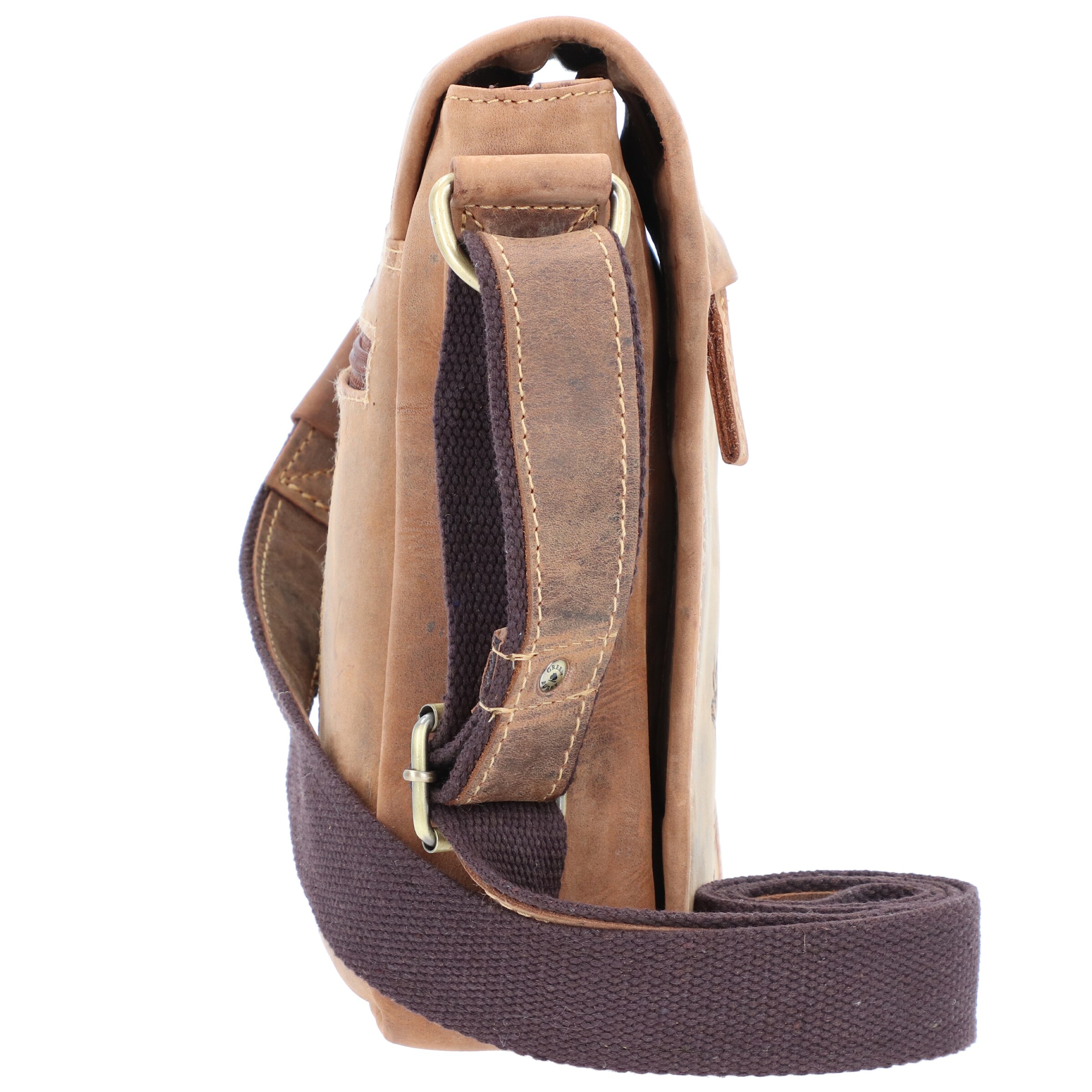 Sac à bandoulière GREENBURRY en marron