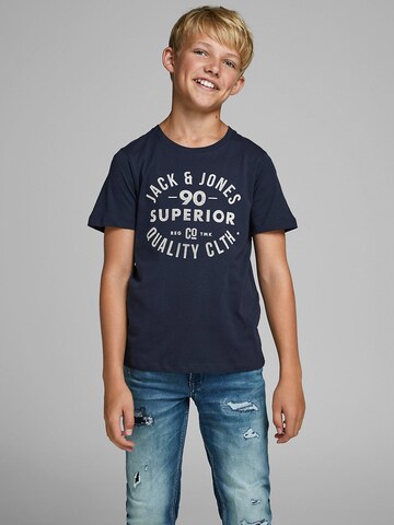 Jack & Jones Junior Shirt in Blauw: voorkant