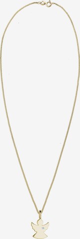 Elli DIAMONDS Ketting 'Engel' in Goud: voorkant