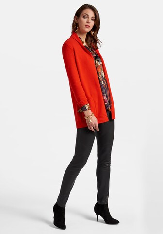 Peter Hahn Cardigan in Rot