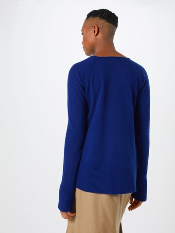 Pull-over COMMA en bleu : derrière