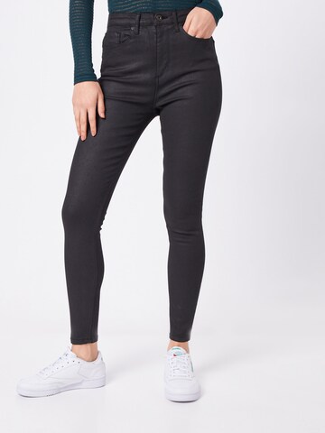 ONLY Skinny Jeans 'ONLFGOSH HW SK COATED LIFE JEANS SOO2034' in Schwarz: predná strana