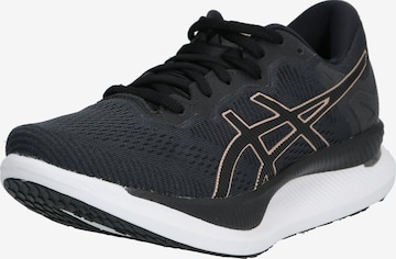 Chaussure de course 'GLIDERIDE' ASICS en noir : devant