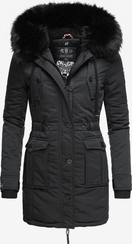 Parka d’hiver NAVAHOO en noir : devant