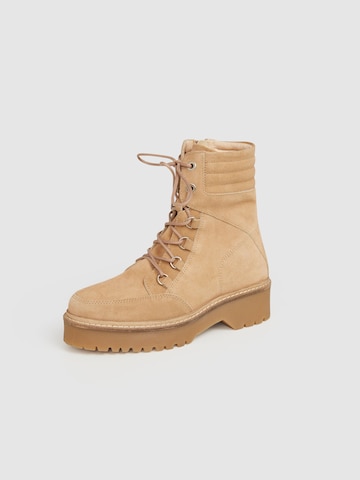 EDITED Veterlaarsjes 'Hedvig' in Beige