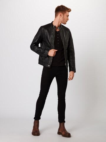 Key Largo Regular Fit Shirt in Schwarz