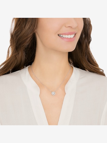 Swarovski Necklace 'Sparkling' in Silver: front