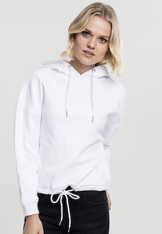 Urban Classics Sweatshirt 'Kimono' in White: front