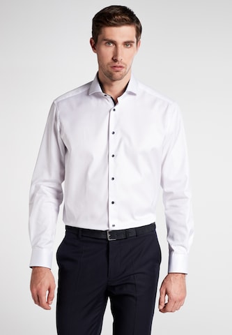 ETERNA Comfort fit Business shirt in White: front
