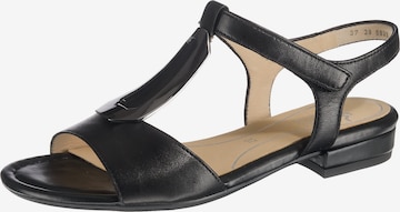 ARA Sandals 'Vegas' in Black: front