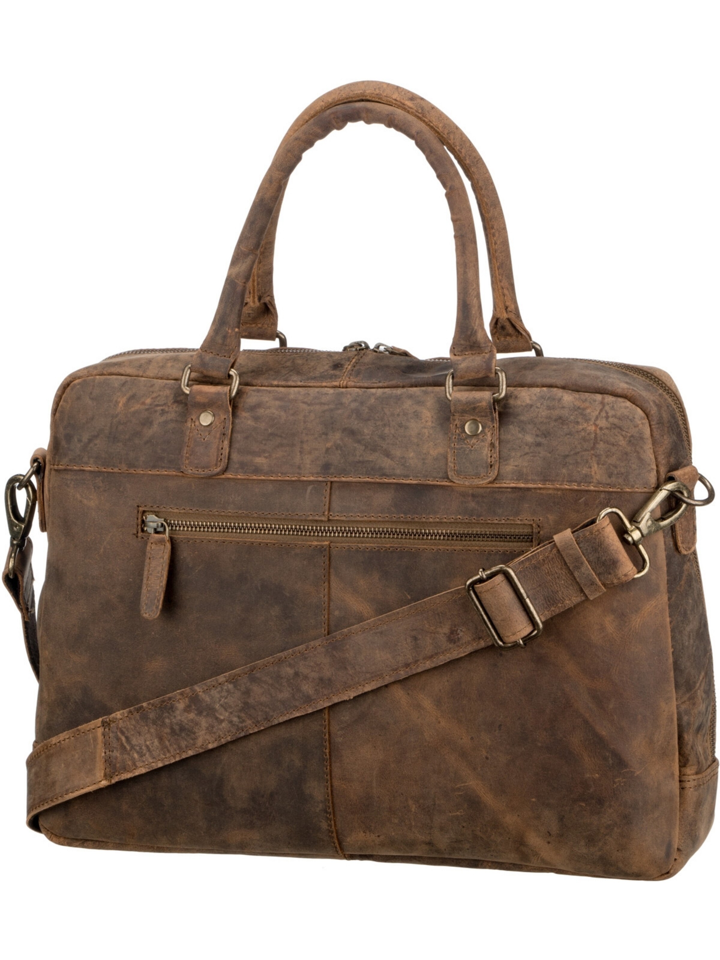 Borsa portadocumenti 'Antic' di Harold's in marrone