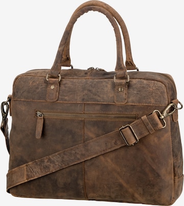 Harold's Document Bag 'Antic' in Brown