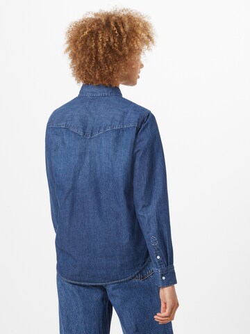 LEVI'S ® Bluse 'Essential Western' i blå