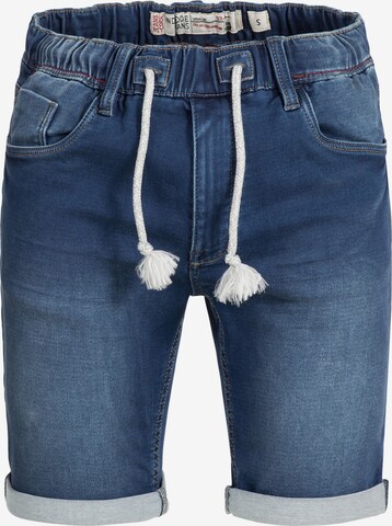 Pantalon ' Kadin Shorts ' INDICODE JEANS en bleu : devant