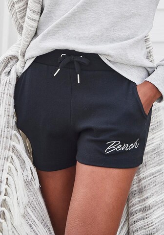 BENCH Pajama Pants in Black: front