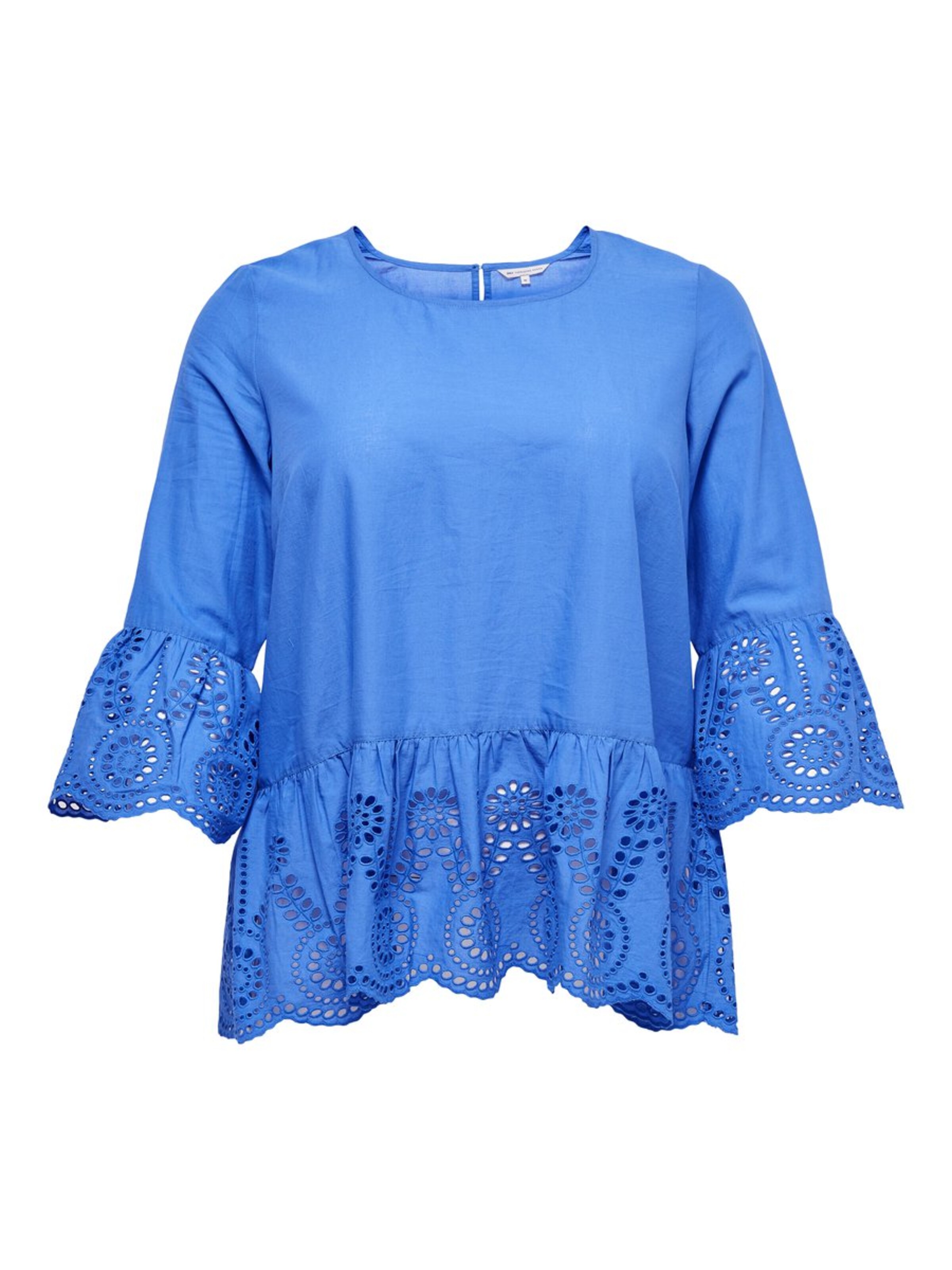 ONLY Carmakoma - Shirt 'SANTAFE' in de kleur Blauw