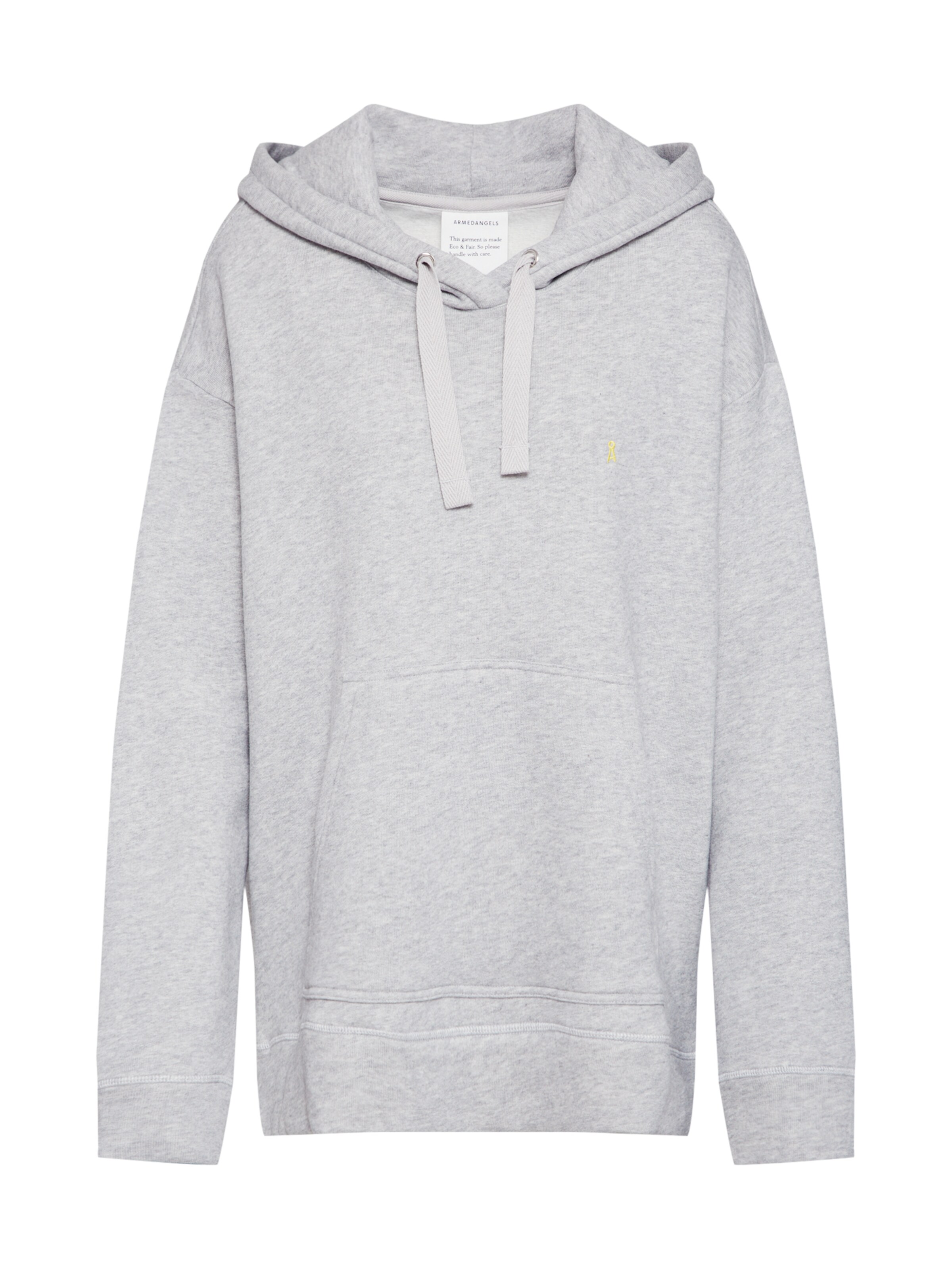 ARMEDANGELS - Hoodie 'GEORGIAA LOGO' in graumeliert