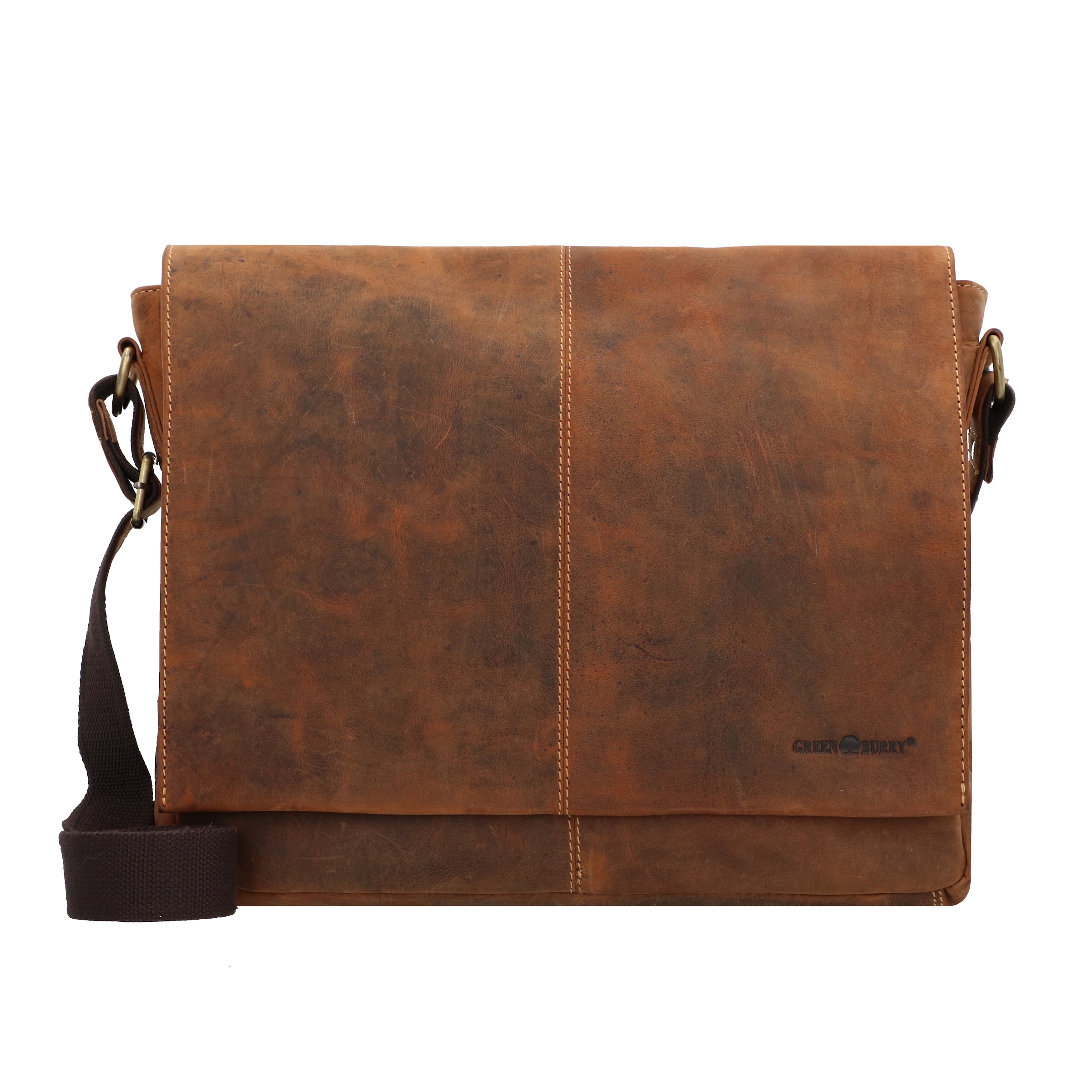 GREENBURRY Messenger in karamell, Produktansicht