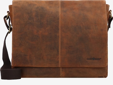 GREENBURRY Messenger in Brown: front