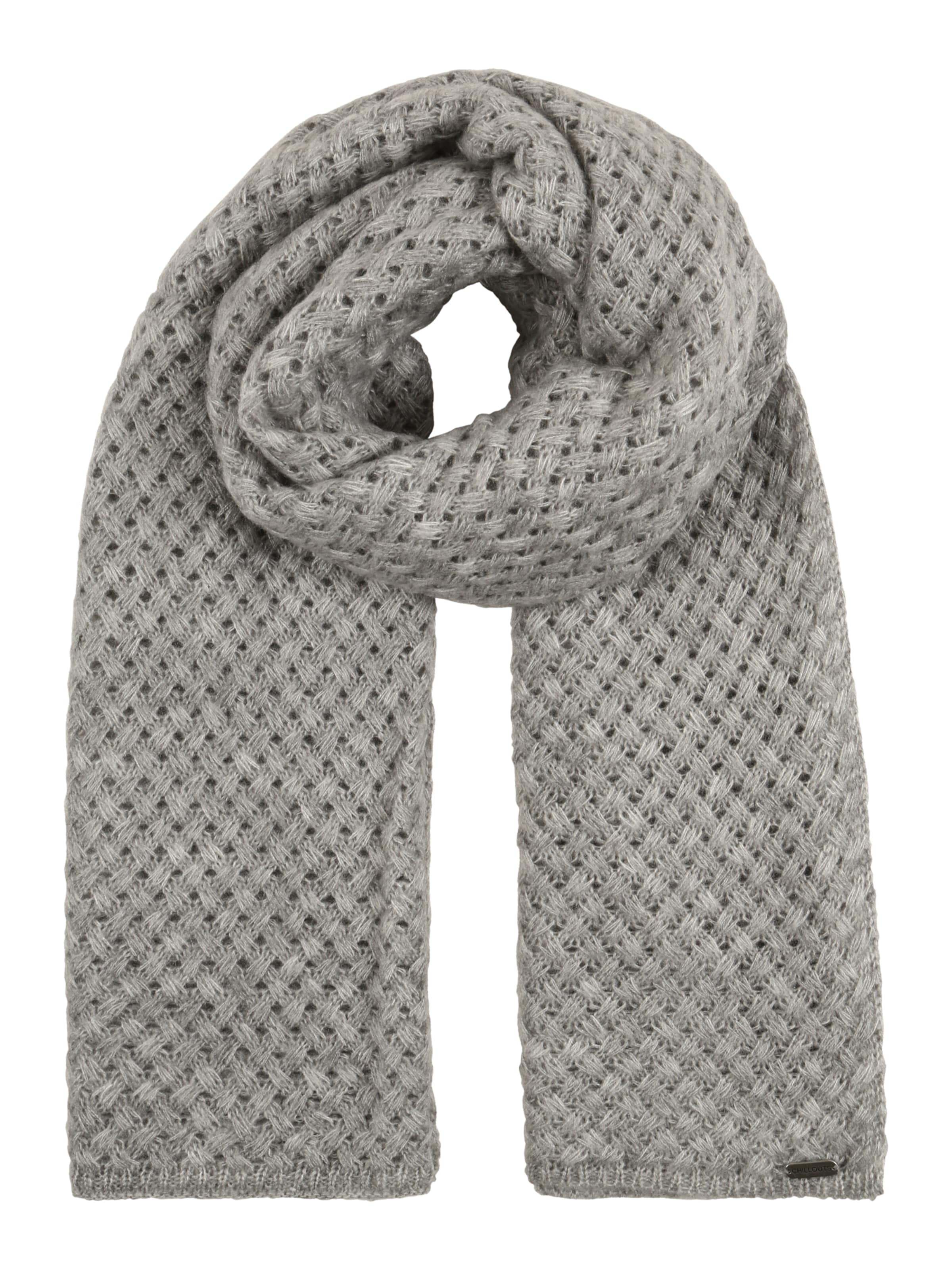 chillouts Schal 'Genesis' in Grau: Vorderseite