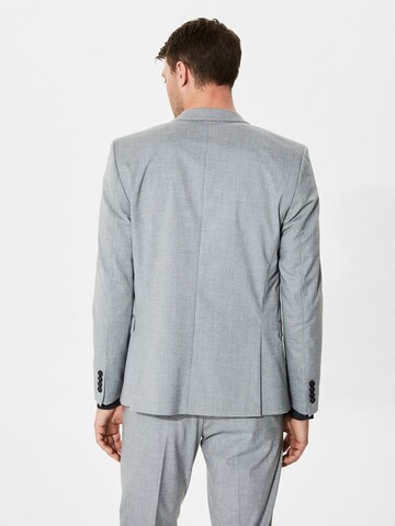 SELECTED Slim Fit Sakko in Grau