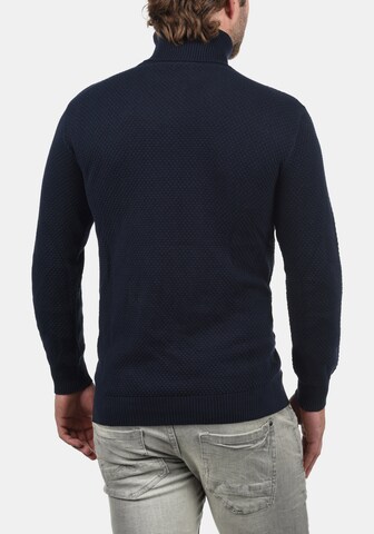 !Solid Sweater 'Karlos' in Blue