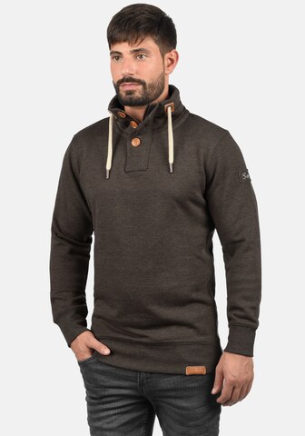 !Solid Sweater 'TripTroyer' in Brown: front