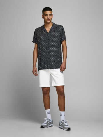 balts JACK & JONES Standarta Džinsi 'Rick Original'