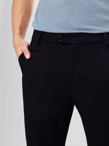 Coupe slim Pantalon 'Como' Les Deux en bleu