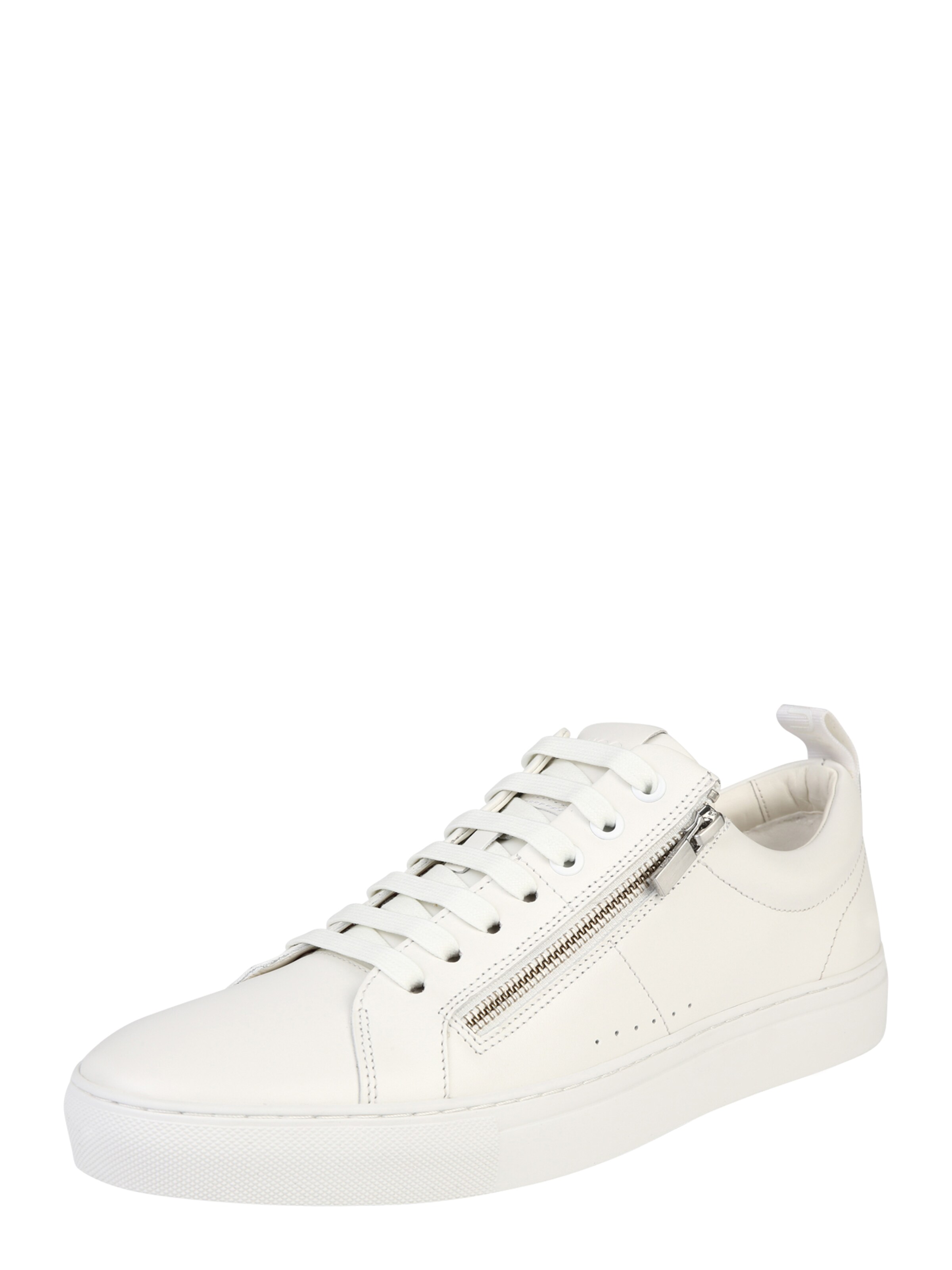 HUGO - Sneakers laag 'Futurism_Tenn' in de kleur Wit